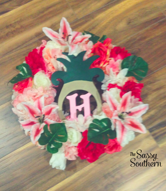 Floral Hospital Door Hanger The Sassy Southern