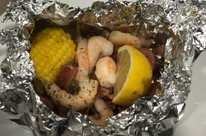 Shrimp and Sausage Foil Packet Recipe
