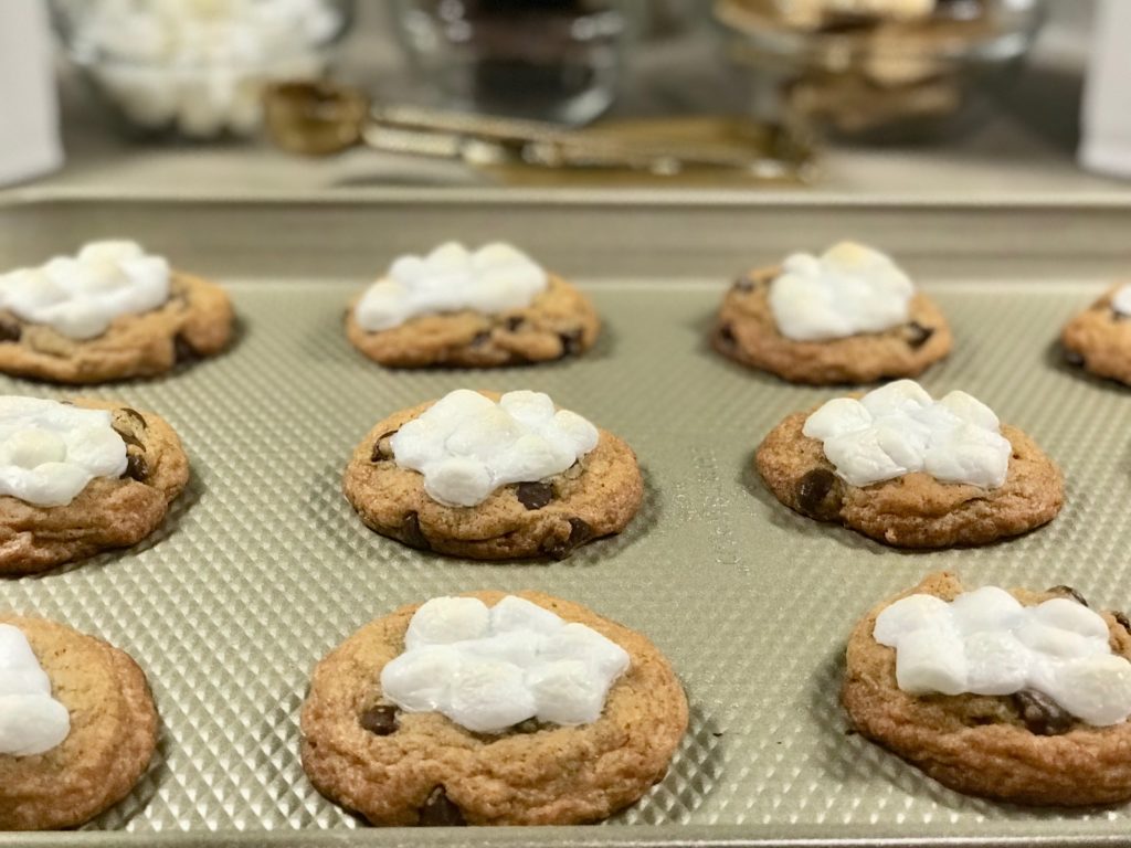 S'moores Chocolate Chip Cookies