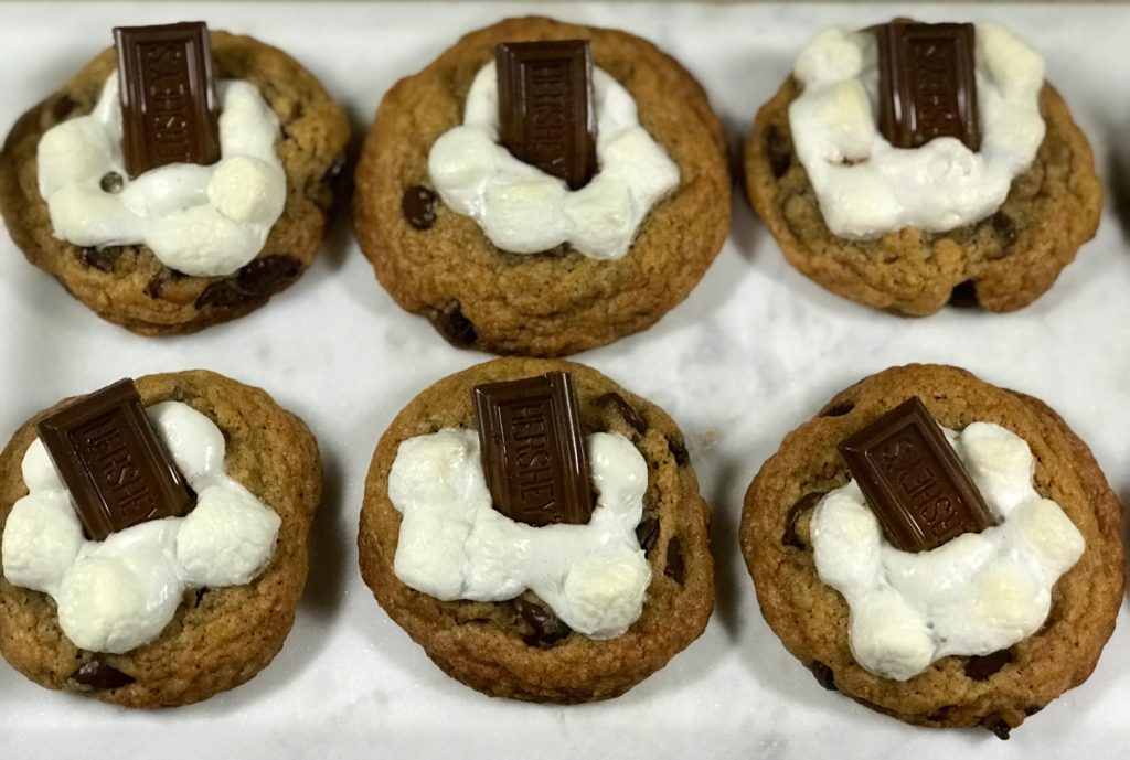 S'moores Chocolate Chip Cookies