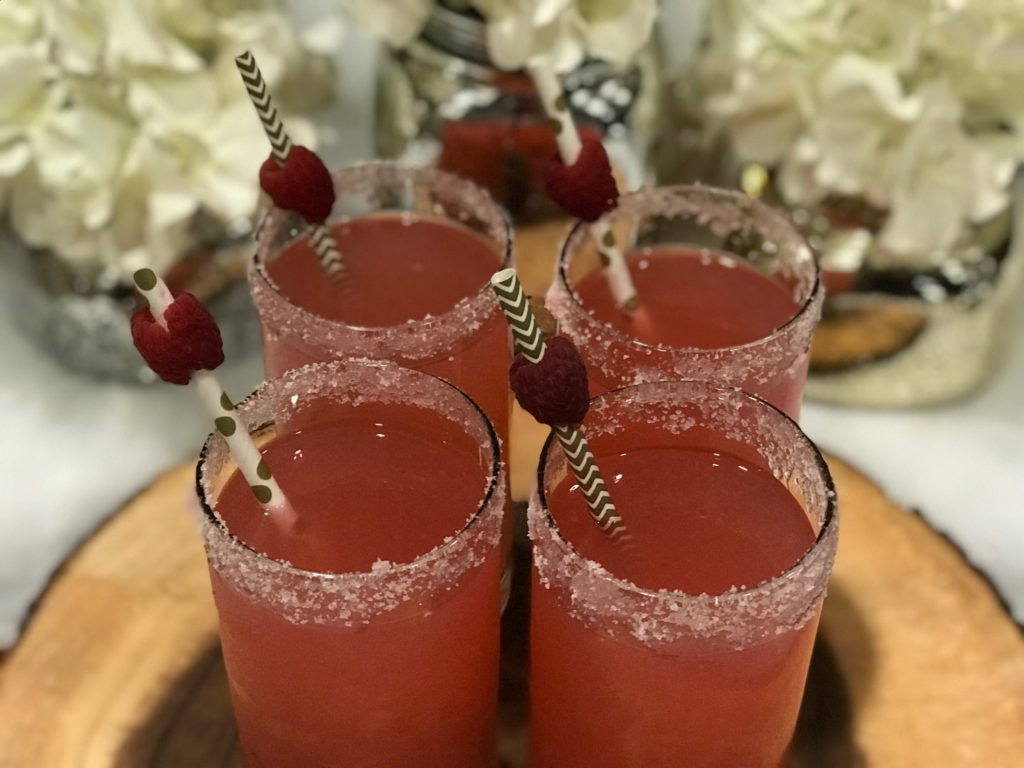Delicious Raspberry Cocktail