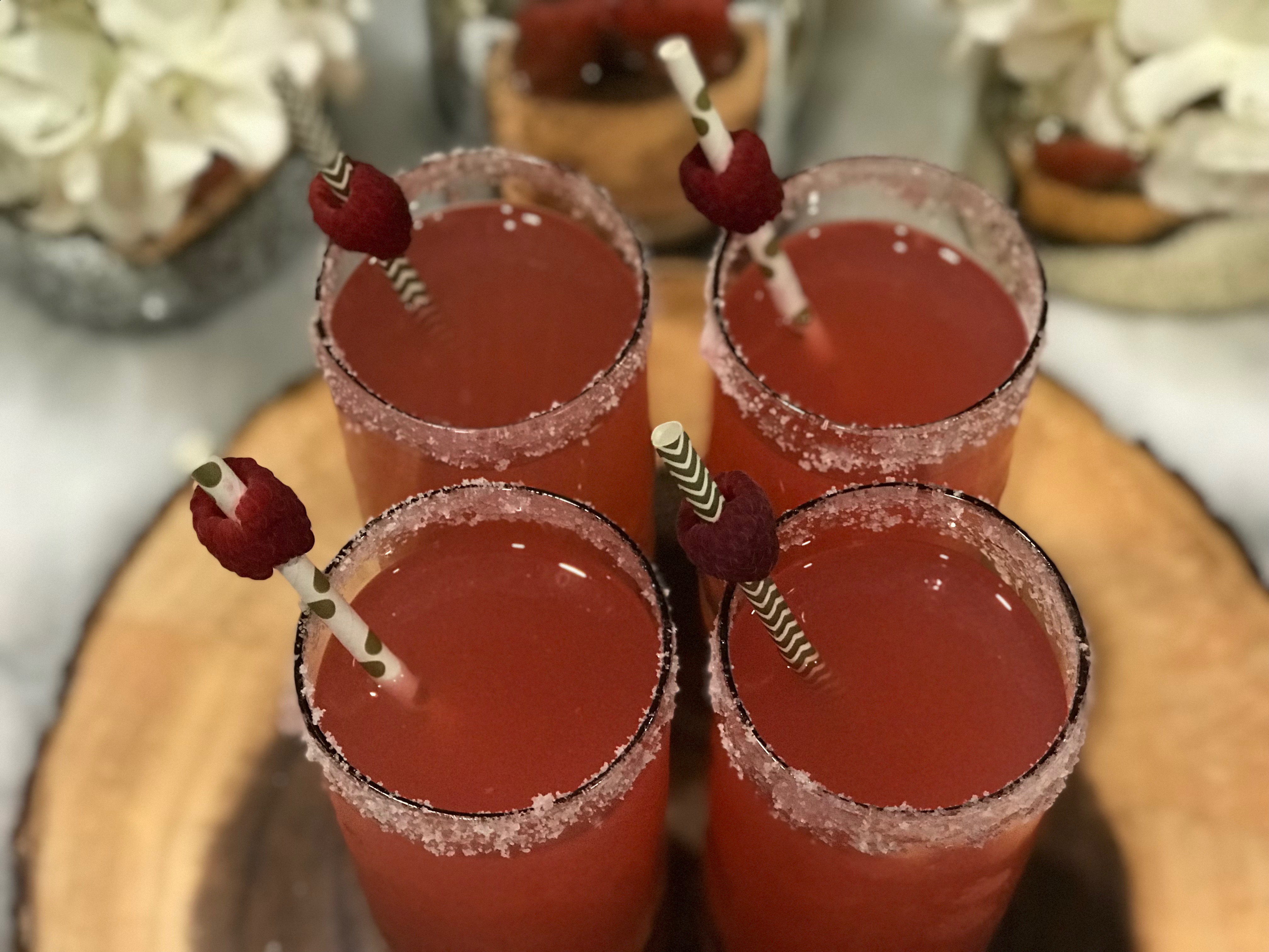 Raspberry Lemonade and Coconut Rum Cocktail The Sassy Southern