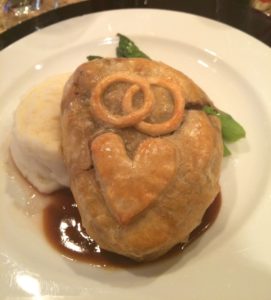 Beef Wellington Wedding Menu