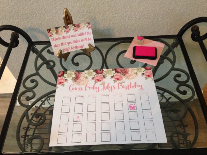 Guess The Date Calendar | The Sassy Southern