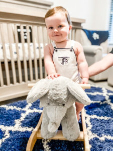 Pottery Barn Elephant Rocker Safari Themed Nursery