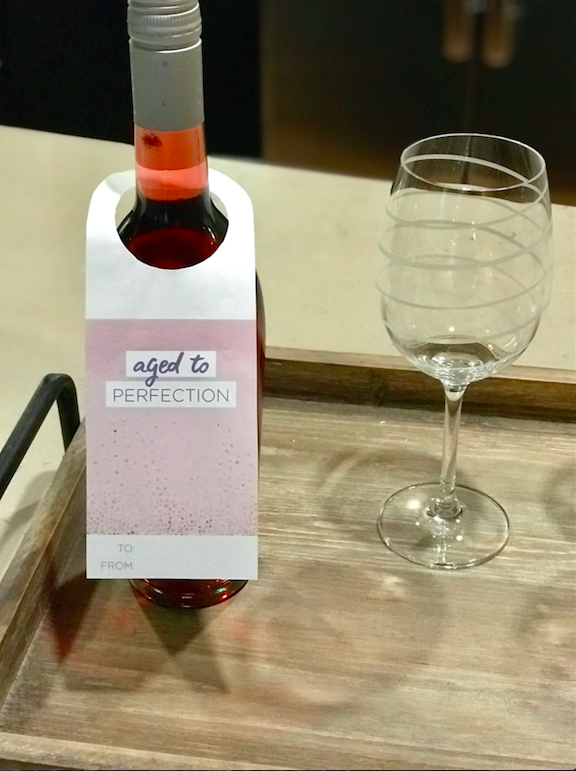 Wine Label Gift Tags