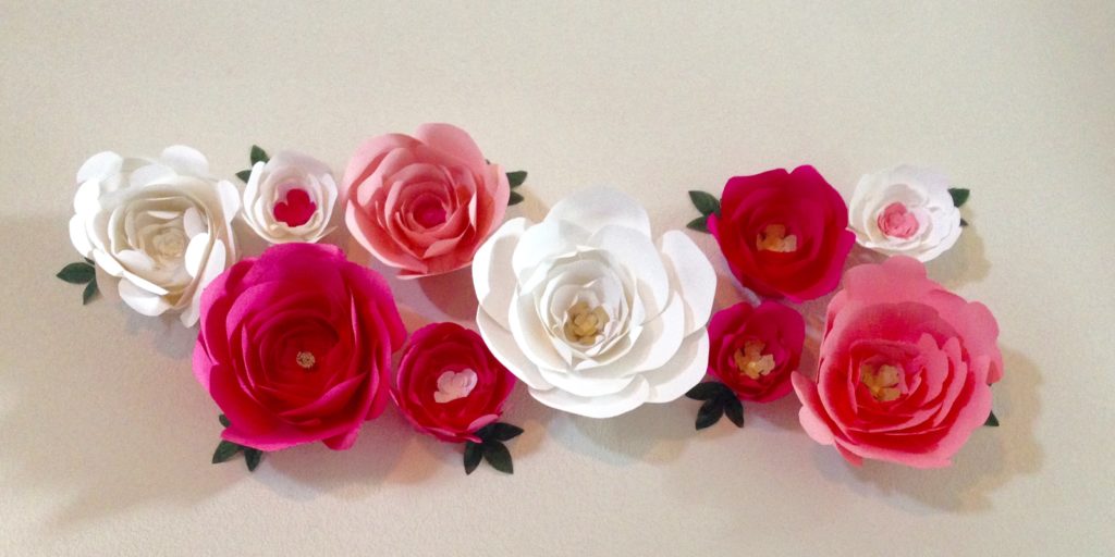 Baby Shower Paper Flower Decor
