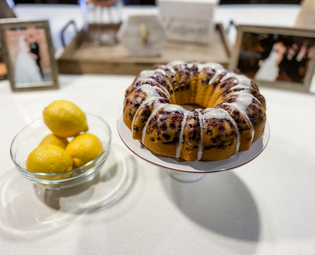 Lemon Blueberry Bundt Cake