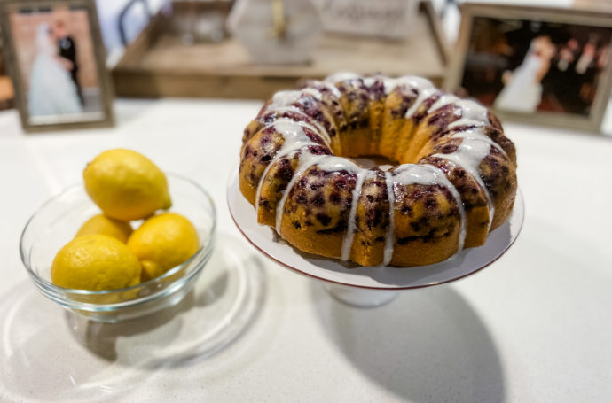 Lemon Blueberry Bundt Cake