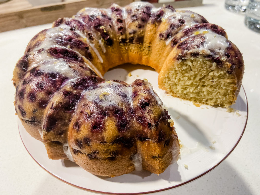 Lemon Blueberry Bundt Cake Recipe