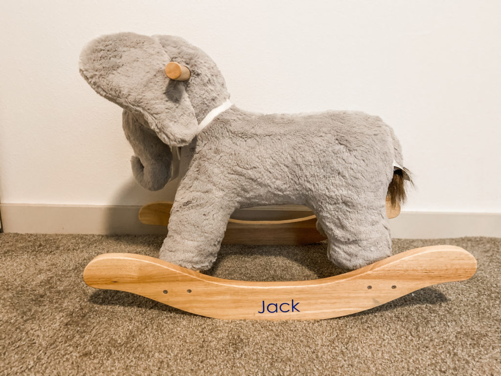 Pottery Barn Elephant Rocker