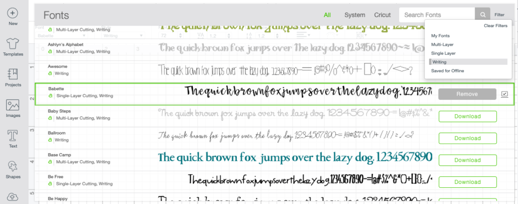 Steps to address envelopes with Cricut Maker
