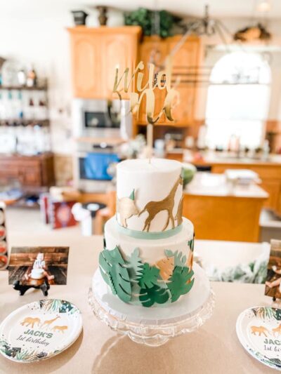 Safari WILD ONE CAKE