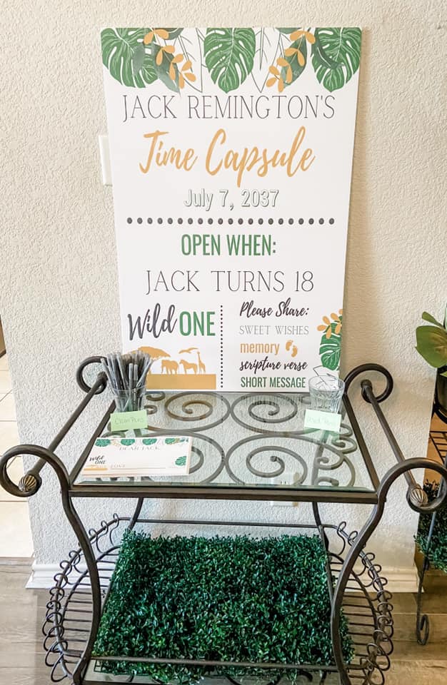 WILD ONE SAFARI TIME CAPSULE